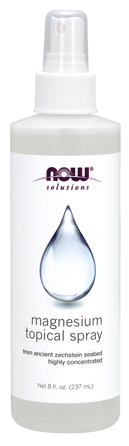 NOW Foods Magnesium Topical Spray - 237 ml. kaina