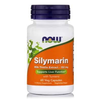 NOW Foods Silymarin with Turmeric 150mg 60vcaps kaina