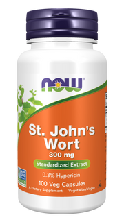 NOW Foods St. John's Wort - 300mg - 100 vcaps kaina