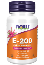 Price of Now Foods Vitamin E-200 d-alpha Tocopheryl 100 softgels
