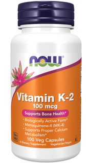 NOW Foods Vitamin K-2 100mcg 100capsules price