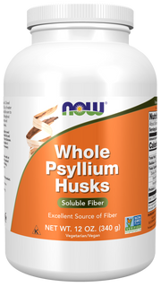 NOW Foods Whole Psyllium Husks, Powder - 340 grams kaina
