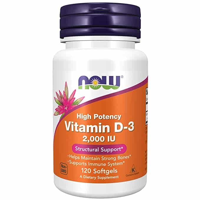 Price of Now High potency Vitamin D-3 2000 IU 120 softgels