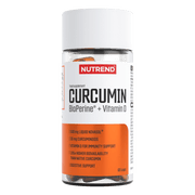 NUTREND Curcumin + Bioperine + Vit D, 60kaps kaina