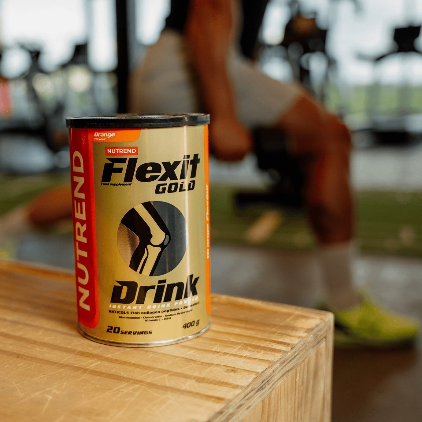 Nutrend Flexit Gold Drink - 400 grams orange