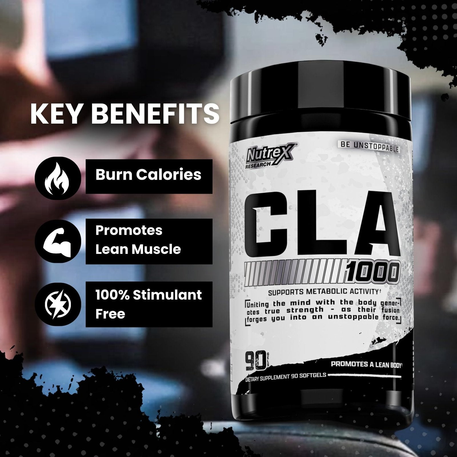 Nutrex Lipo-6 CLA - 90 softgels benefits