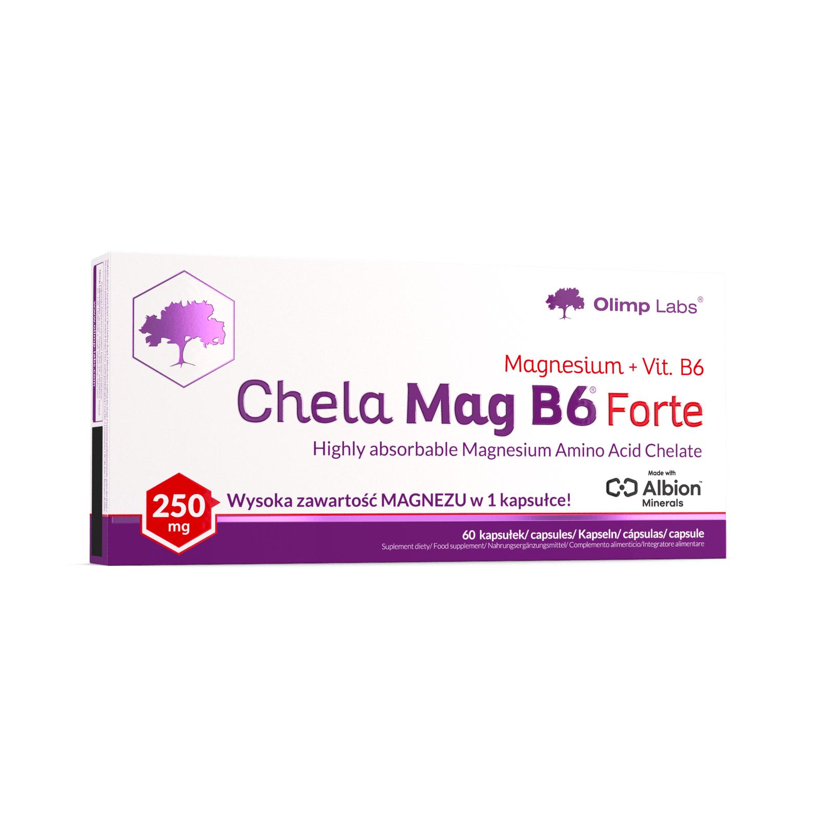 Olimp Chela-Mag B6® Forte 60 caps kaina
