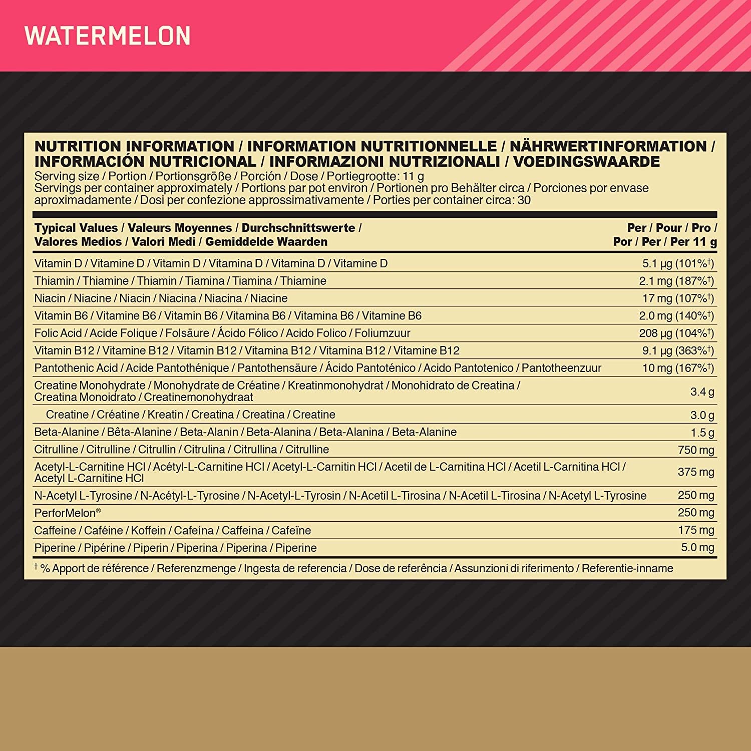 Optimum-Nutrition-Gold-Standard-Pre-Workout-330g-30-Servings-price-energy value