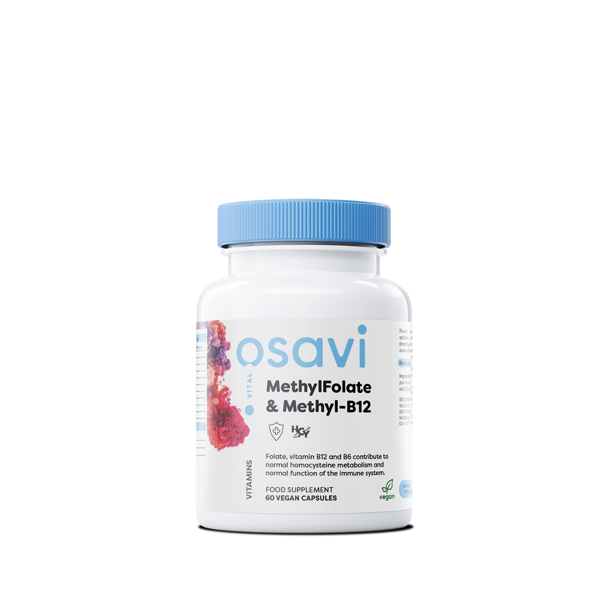 Osavi MetyloFolian Methyl-B12 60 vegan capsules