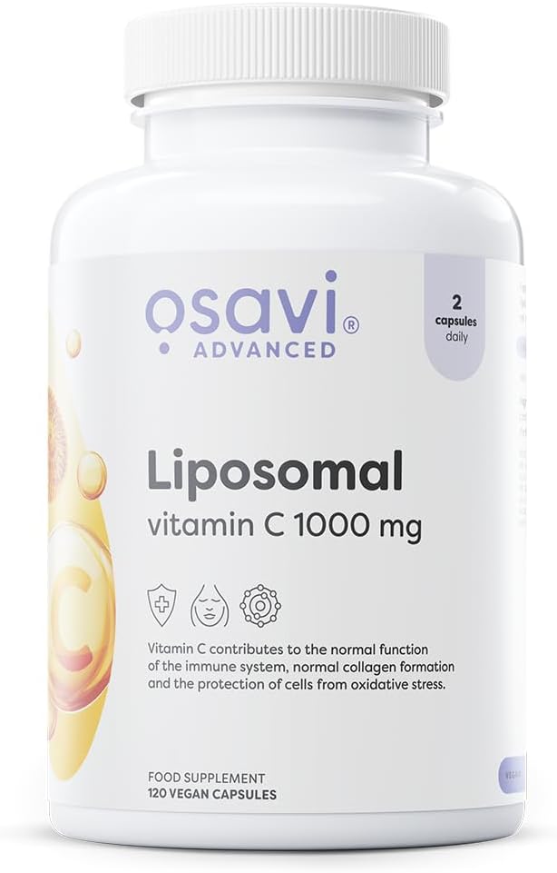 Osavi liposomalna witamina C – 1000 mg, 120 wegańskich kapsułek