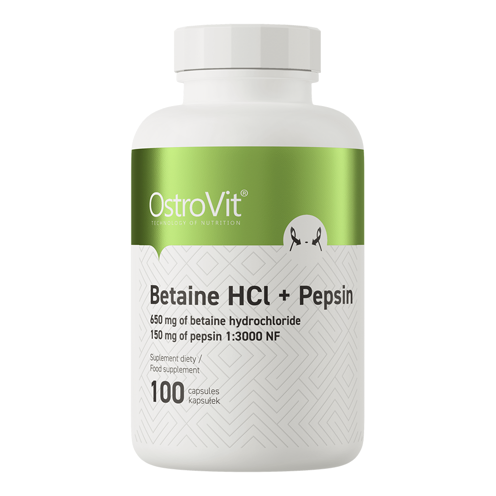 OstroVit-Betaine-HCl-Pepsin-100-capsules-price-promotion