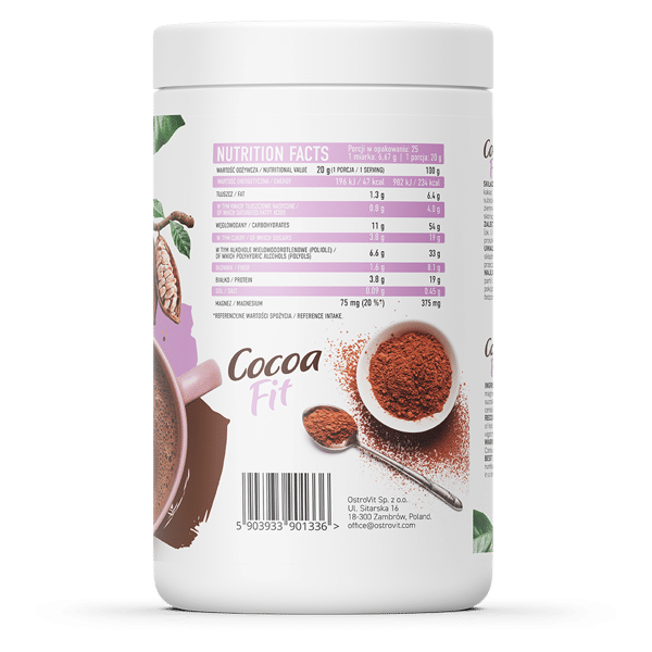 OstroVit-Cocoa-Fit-500-g-sudetis