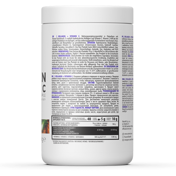 OstroVit-Collagen-Vitamin-C-400-g-composition-price
