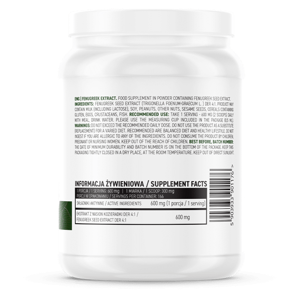 OstroVit Fenugreek Extract 100 g kaina sudetis
