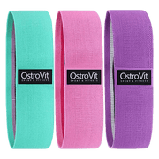 OstroVit Material Resistance Bands 3 pcs set kaina