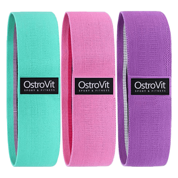 OstroVit Material Resistance Bands 3 pcs set kaina