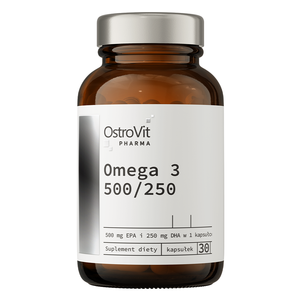 OstroVit-Pharma-Omega-3-500-250-30-softgel capsules-kaina
