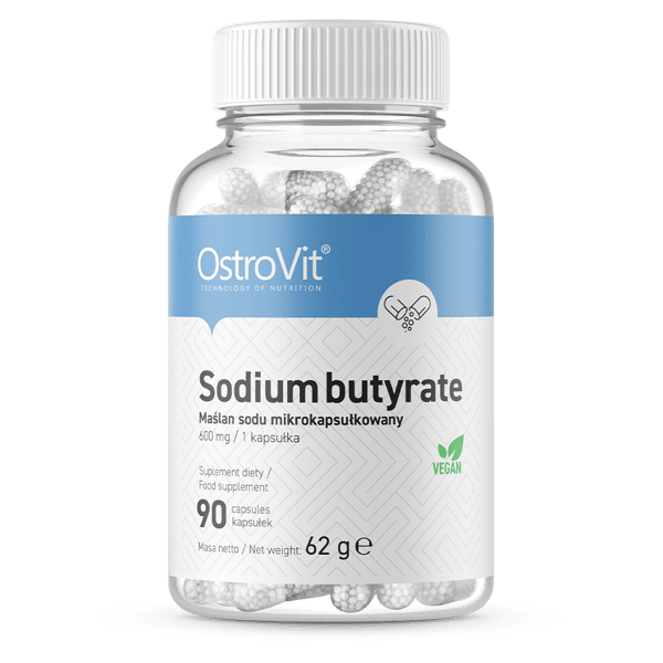 OstroVit-Sodium-Butyrate-90-caps-kaina