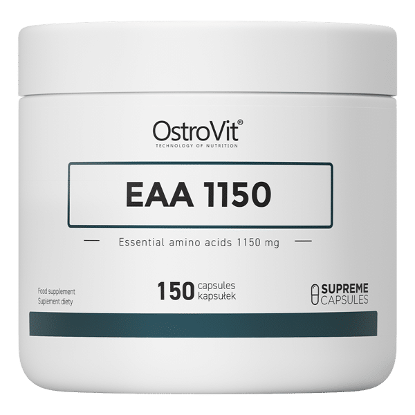 OstroVit-Supreme-Capsules-EAA-1150-mg-150-caps-kaina