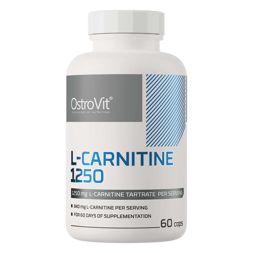 Price of OstroVit Supreme L-Carnitine 1250 mg, 60 capsules