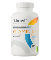 OstroVit Vitamin D3 2000 IU + K2 MK-7 + VC + Zinc 60 caps price