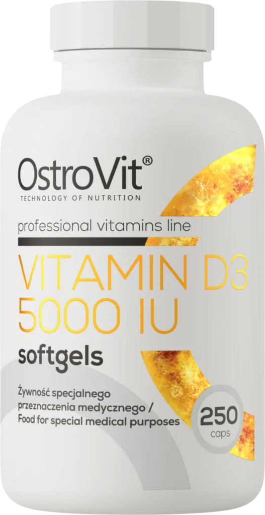 OstroVit VITAMIN D3 5000 softgels 250 caps price promotion