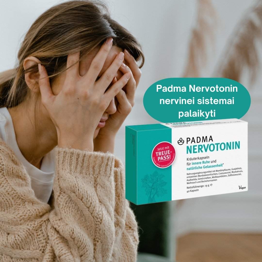 PADMA NERVOTONIN® Maisto Papildas