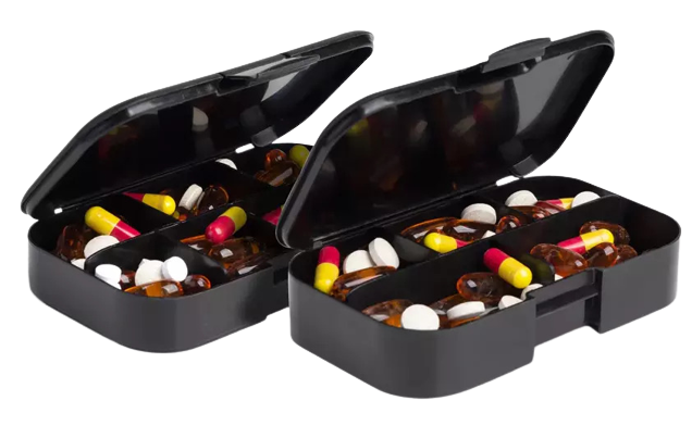 Pill_Box_Organizer_Black_action-removebg