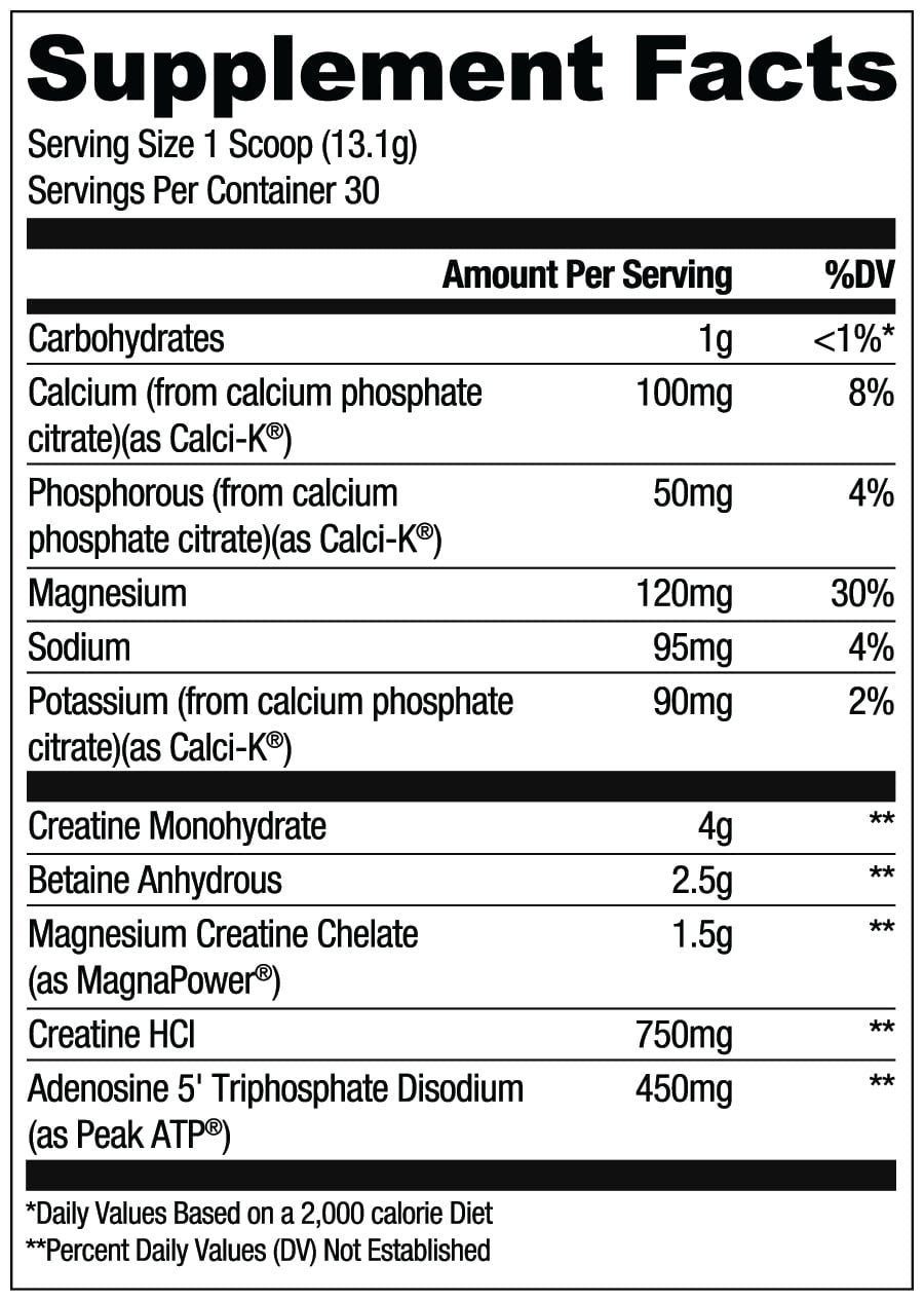 RYSE, Loaded Creatine, Electric Lemonade , 15.3 oz (435 g) sudetis