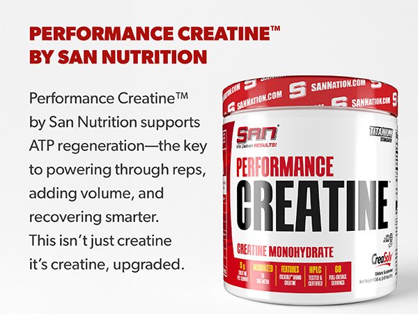 Description of SAN Performance CreaSolv® Micronized Creatine 300g