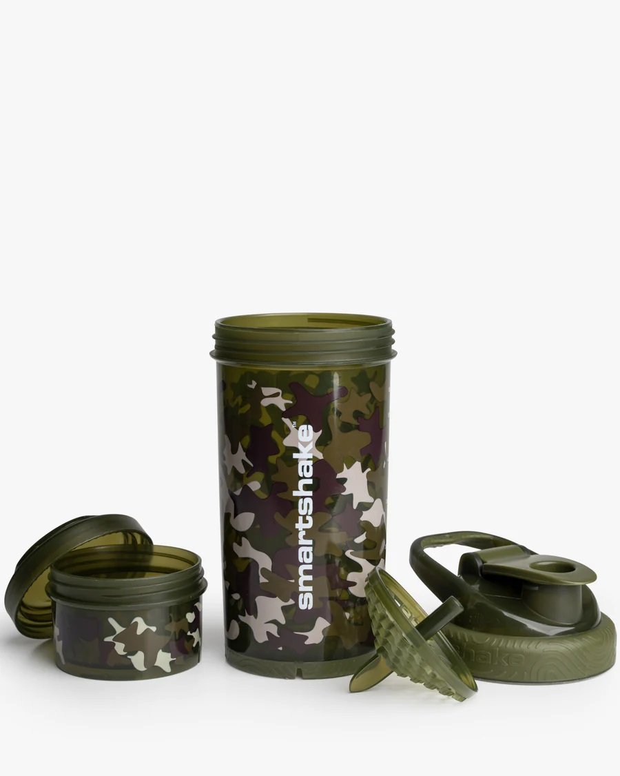 SmartShake Revive Series, Camo Green- 750 ml. action