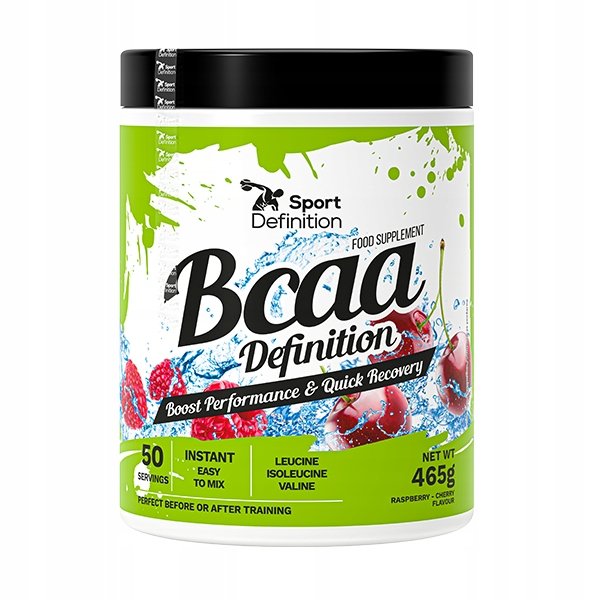 Sport Definition BCAA DEFINITION 465g JAR RASPBERRY-CHERRY buy