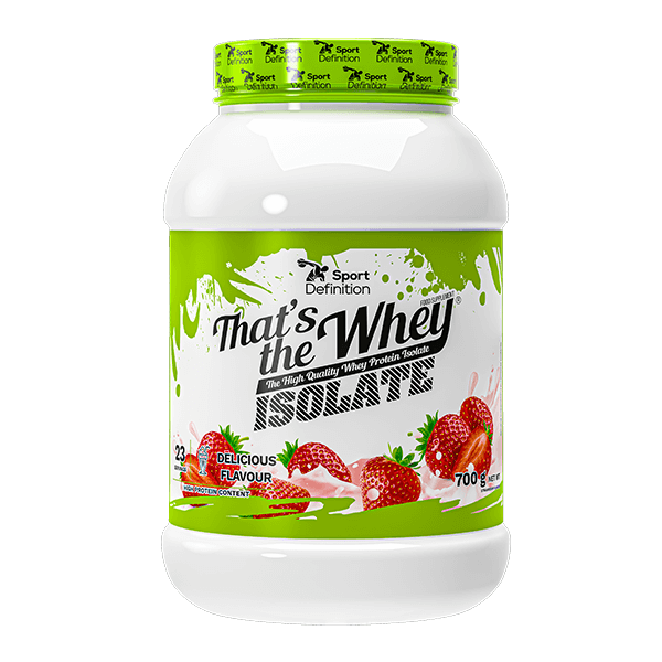 Sport Definition That's the Whey Isolate 700g strawberry kaina