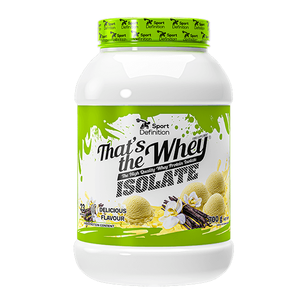 Sport Definition That's the Whey Isolate 700g vanilla kaina