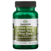 Price of Swanson Grapeseed, Green Tea & Pine Bark 60caps