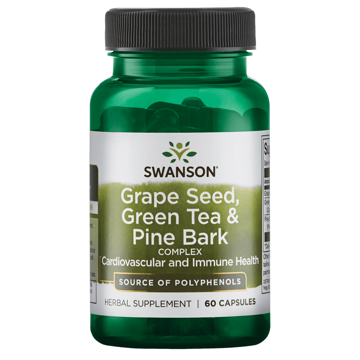 Price of Swanson Grapeseed, Green Tea & Pine Bark 60caps