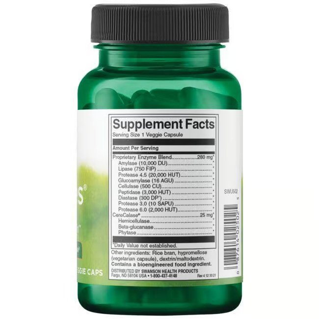 Swanson N-Zimes® with CereCalase 90 Veg Caps combo price