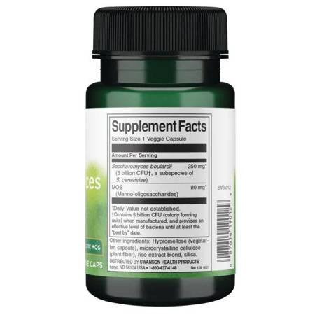 Swanson Saccharomyces Boulardii with Prebiotic Mos 30 caps price promotion