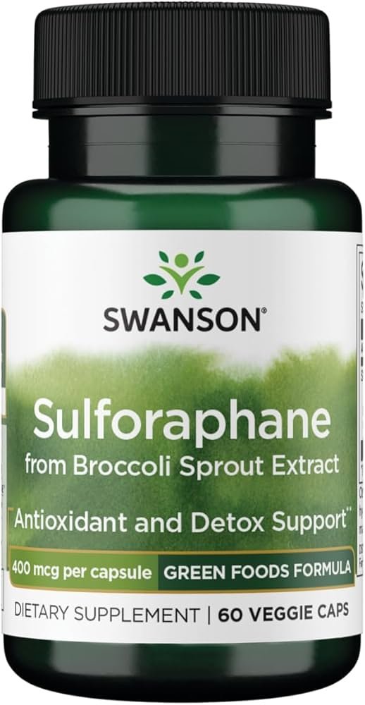 Swanson Sulforaphane from Broccoli 400 mcg 60 Veggie Caps price