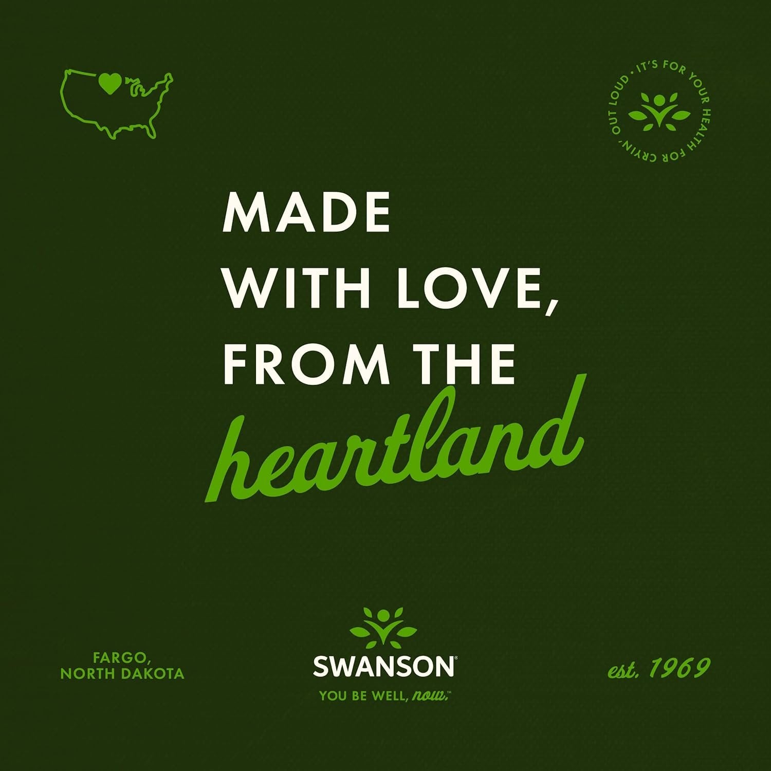 Swanson Triple magnesium benefits banner Made in usa