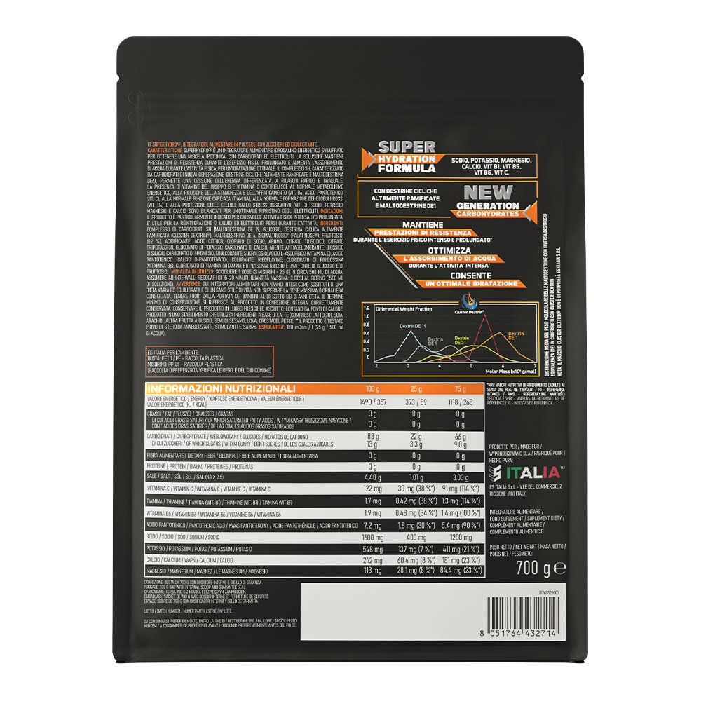 EthicSport Super Hydro – 700 g apple-grapefruit
