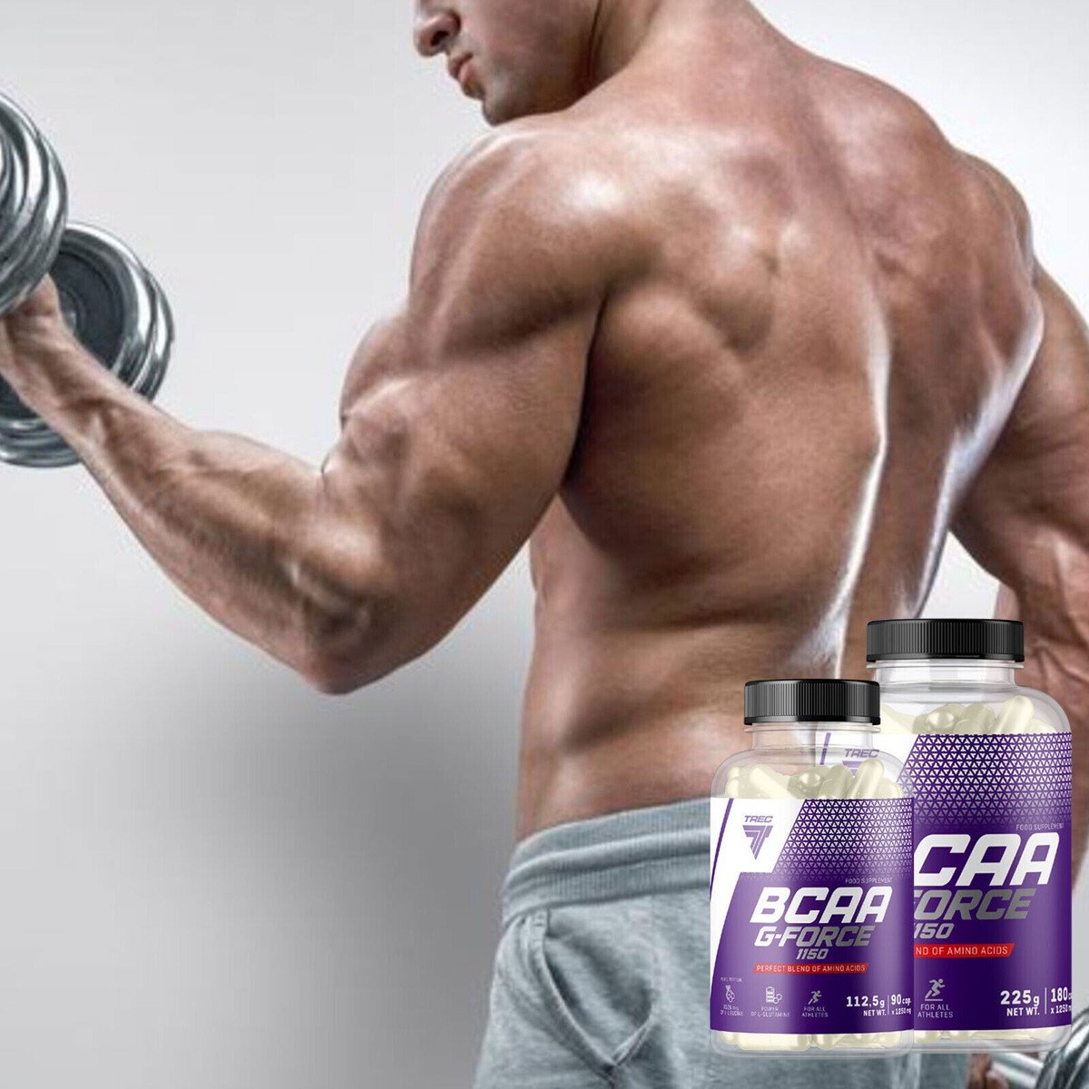 Trec BCAA G-Force 90 ir 180 caps