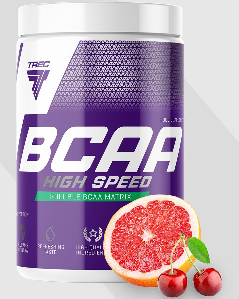 TREC BCAA HIGH SPEED 500g JAR flavor