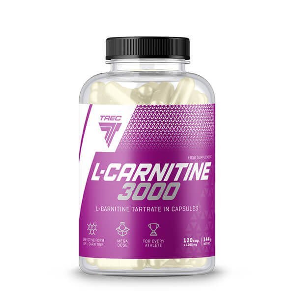 TREC L-CARNITINE 3000 60-120 caps promotion