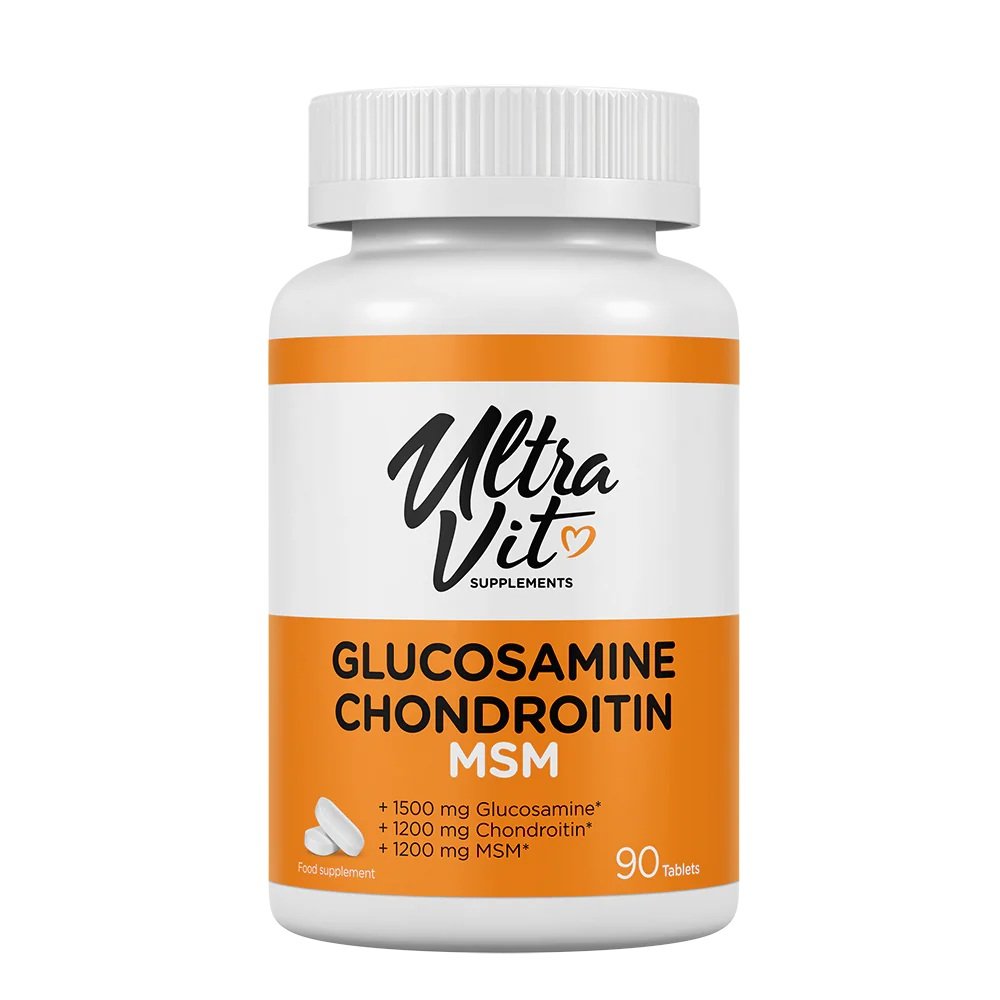 Price of UltraVit Glucosamine Chondroitin MSM 90 tablets