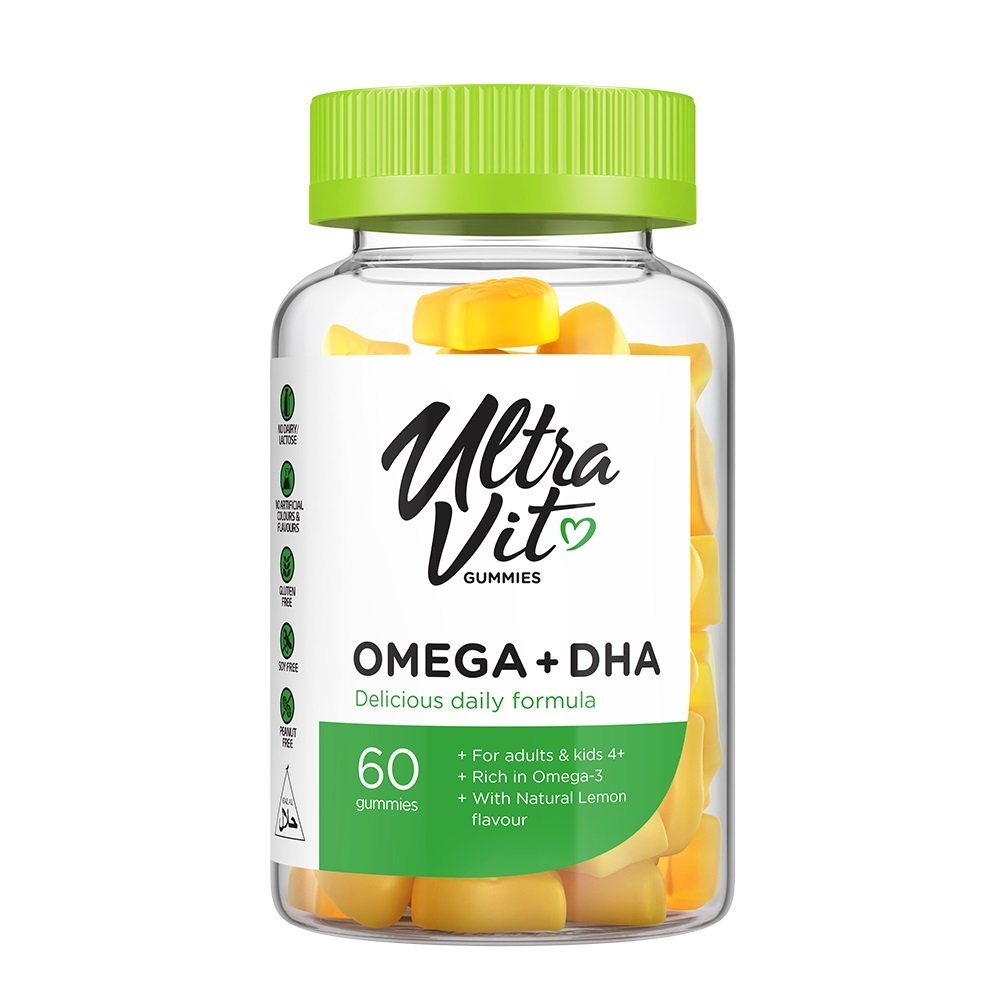 UltraVit Gummies Omega 3 + DHA - 60 gummies