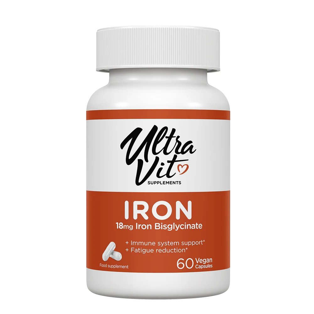 UltraVit Iron (Iron bisglycinate) - price of 60 vegan capsules