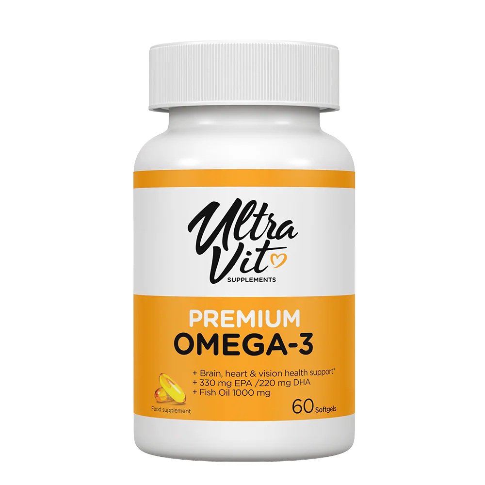 Price of UltraVit Premium Omega-3 60 Softgels
