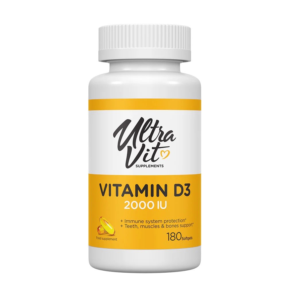 Price of UltraVit Vitamin D3 2000 IU 180 softgels