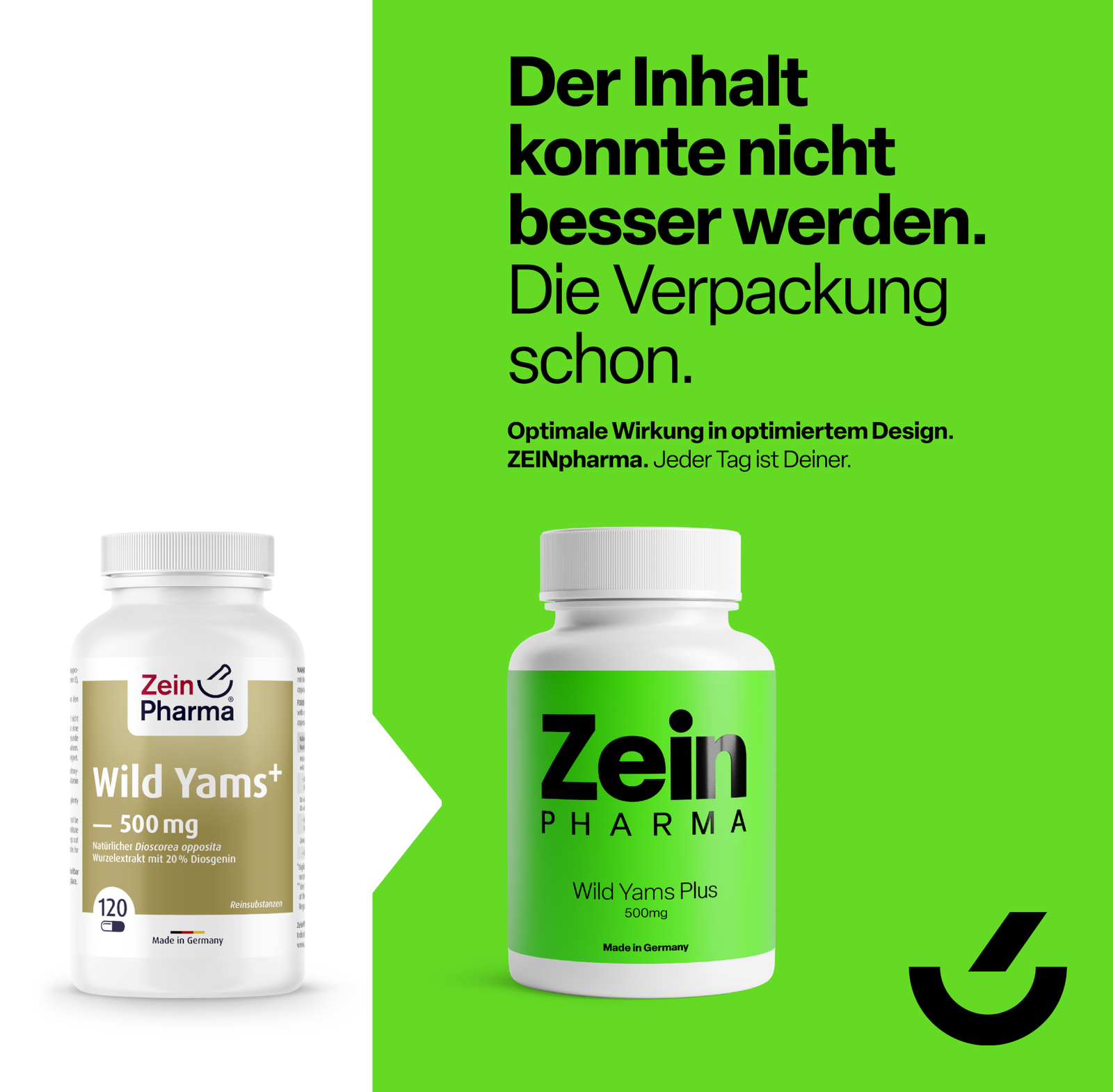 zein pharma wild yams new packaging